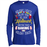 Holiday Lights Falling Snow Hot Cocoa Hallmark Christmas movie