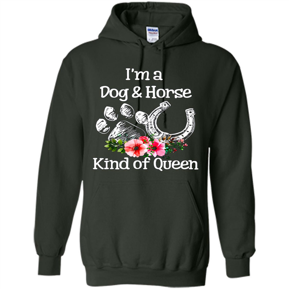 I'm A Dog & Horse Shirt Animal Lover Gift