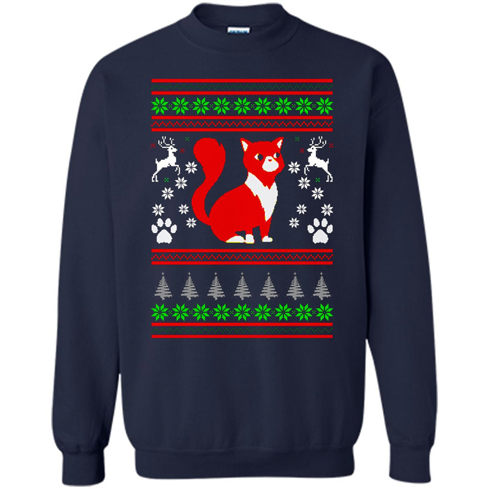 Christmas Ugly Sweater CUTE CATS UGLY CHRISTMAS SWEATERS - Sweatshirt