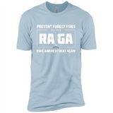 Prevent Forest Fires Rake America Great Again Shirt PINGPONG - Premium Short Sleeve T-Shirt