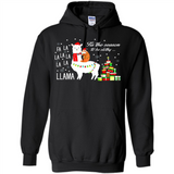 Llama Tis the season to be slothy Christmas sweatshirt PINGPONG - Hoodie