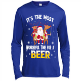 Its The Most Wonderful Time for a Beer - Canvas Long Sleeve T-Shirt