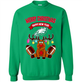 Philadelphia Eagles NFL Reindeer Funny Merry Christmas And Happy New Year