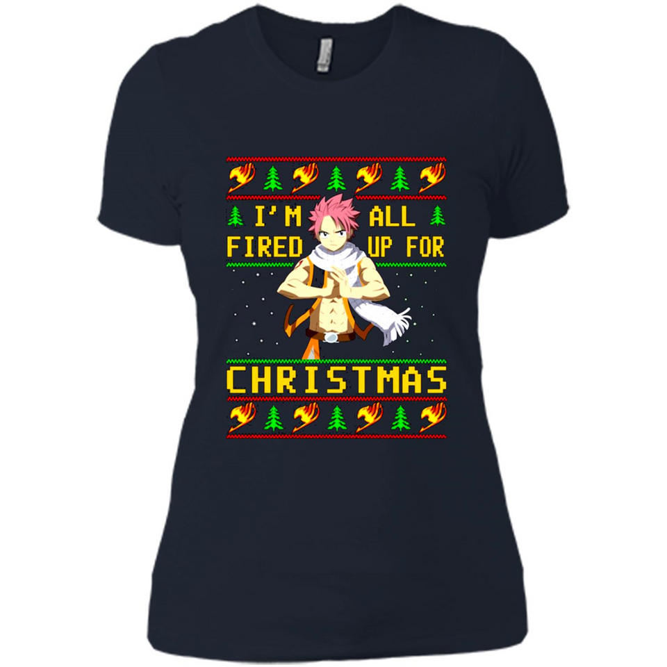 Natsu I’m all fired up for Christmas ugly sweatshirt PINGPONG