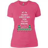 Merry Christmas You Filthy Animal Sweatshirt PINGPONG
