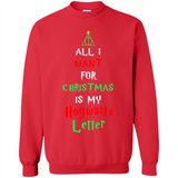 All I want for Christmas is my letter sweater PINGPONG