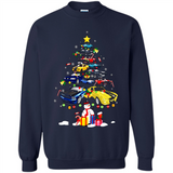 Mustang Tree Christmas Sweatshirt PINGPONG