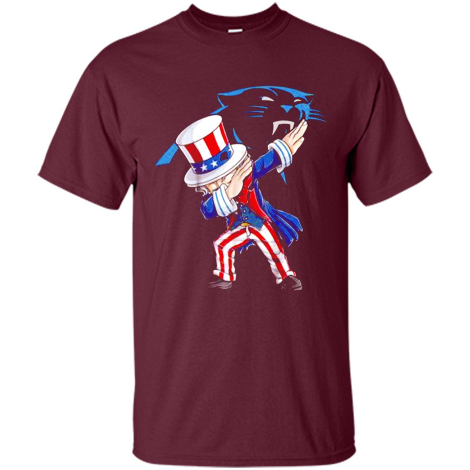 NFL CAROLINA PANTHERS UNCLE SAM DABBING INDEPENDENCE DAY
