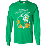 Grumpy Santa Claus Dallas Cowboys Football Team PINGPONG