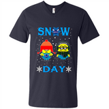 Snow Day Shirt For Charlotte Hornets Vs Minion Fans pingpong