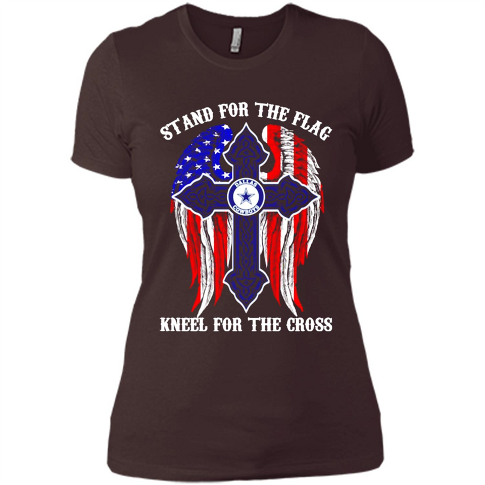 Dallas Cowboys - stand for the flag kneel for the cross