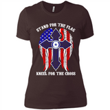 Dallas Cowboys - stand for the flag kneel for the cross