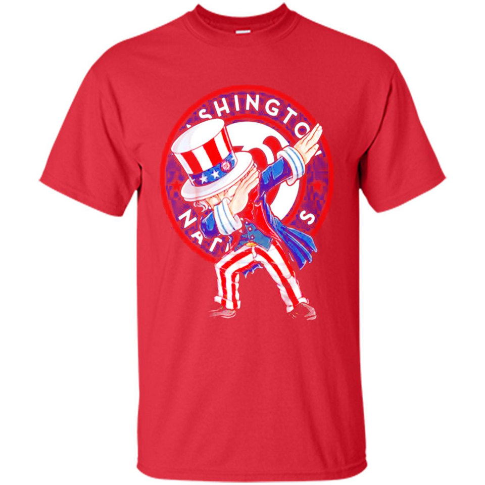 MLB WASHINGTON NATIONALS UNCLE SAM DABBING INDEPENDENCE DAY