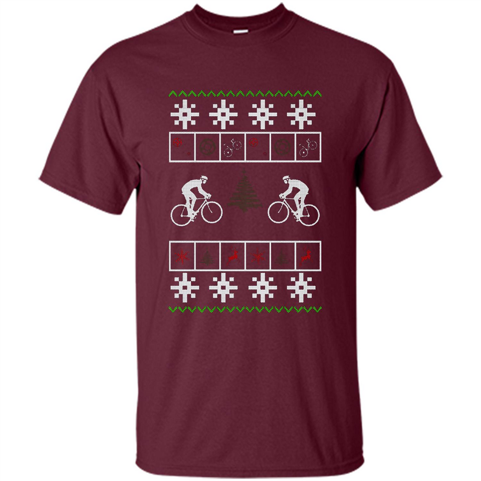 Christmas Ugly Sweater Cycling - Best Ugly Christmas Sweater - Shirt