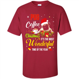 Pug Coffee Wonderful Christmas