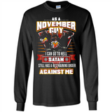 November Guy Birthday - Long Sleeve T-Shirt