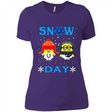 Snow Day Shirt For Indianapolis Colts Vs Minion Fans pingpong