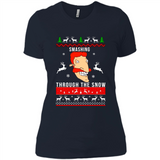 Nigel Thornberry Smashing through the snow Christmas sweatshirt PINGPONG