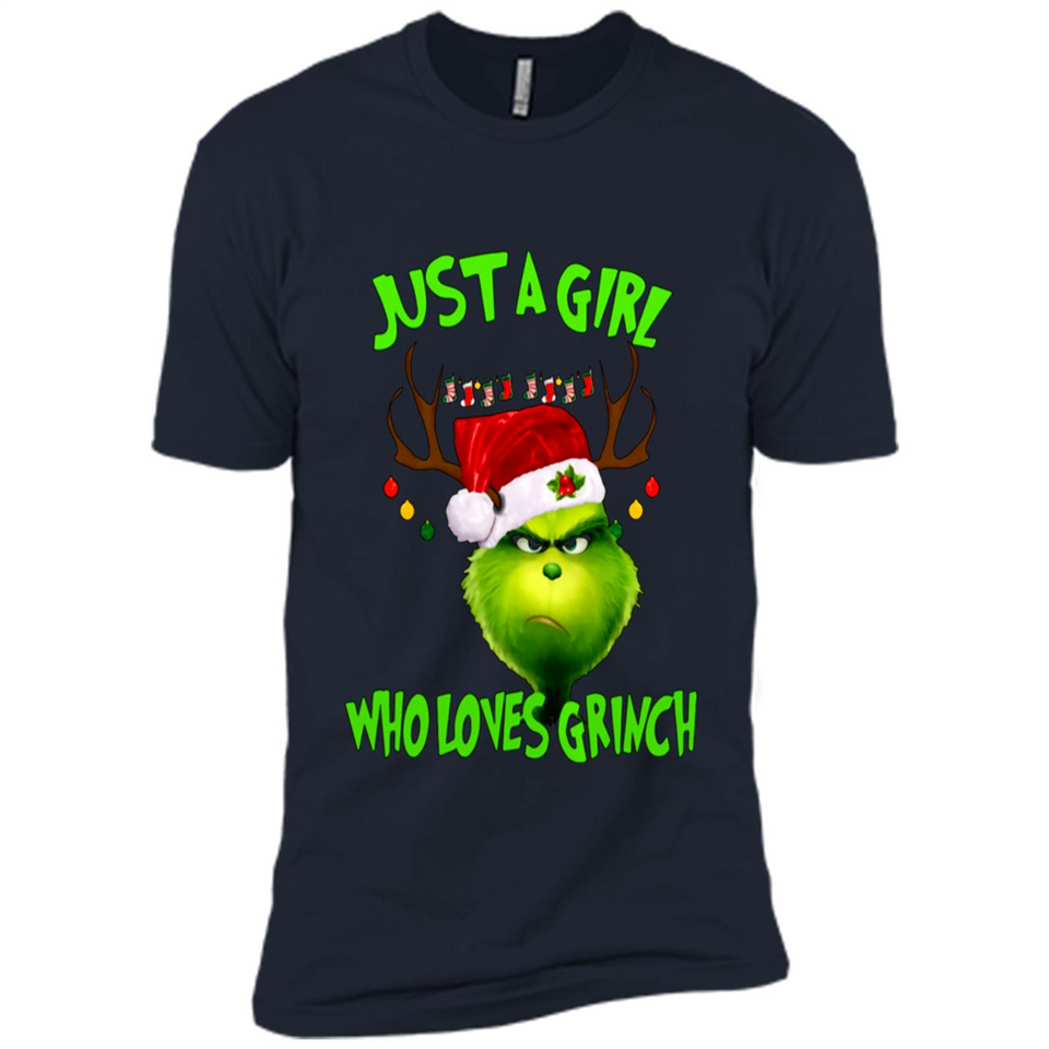 Just a Girl Who Loves Grinch Christmas PING PONG