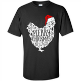 Chicken Christmas T Shirt Merry Chickmas Santa Claus Gifts - Shirt
