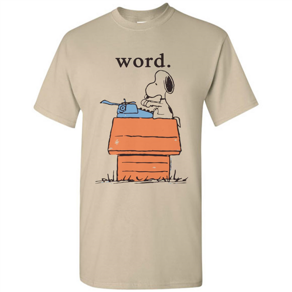 Snoopy Word - Shirt