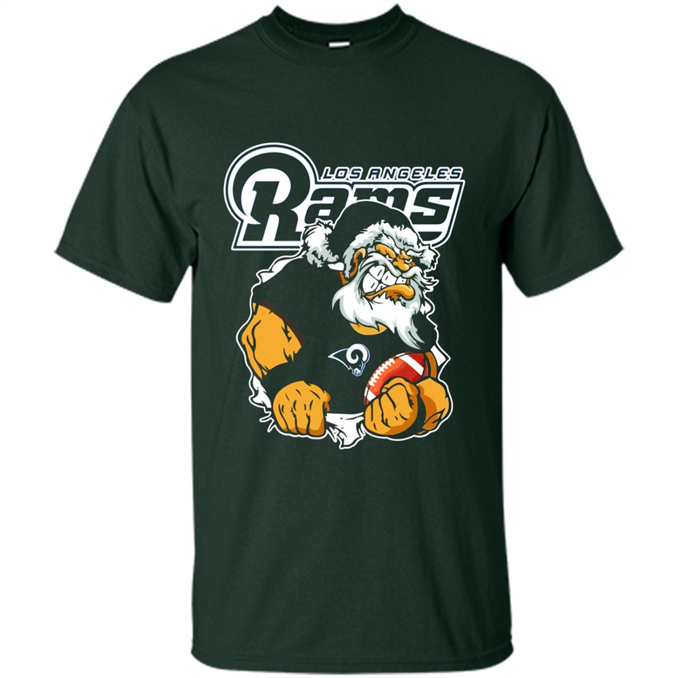 Grumpy Santa Claus Los Angeles Rams Football Team PINGPONG