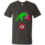 GRINCH HAND HOLDING GREEN BAY PACKERS GLITTER CHRISTMAS PINGPONG