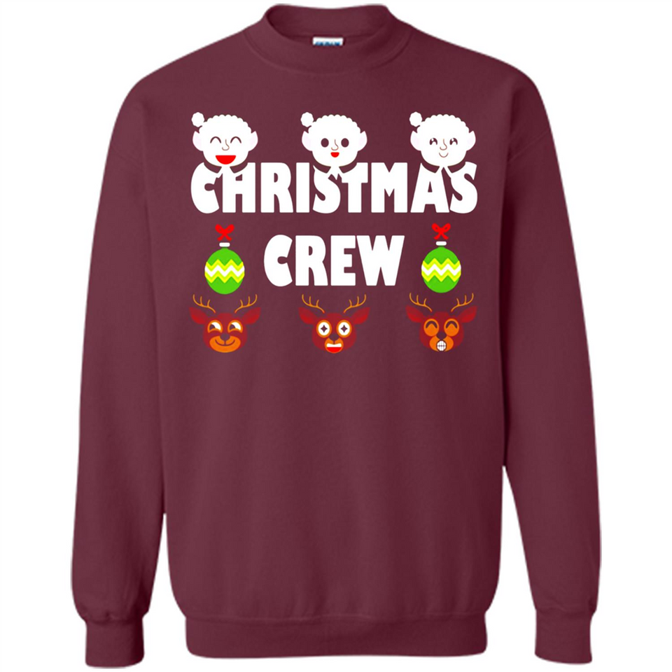 Christmas Crew Gifts Santa Elves Reindeer - Sweatshirt