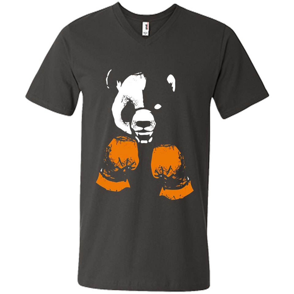 The winner' Cool Panda Bear Boxing Glove - Men's V-Neck