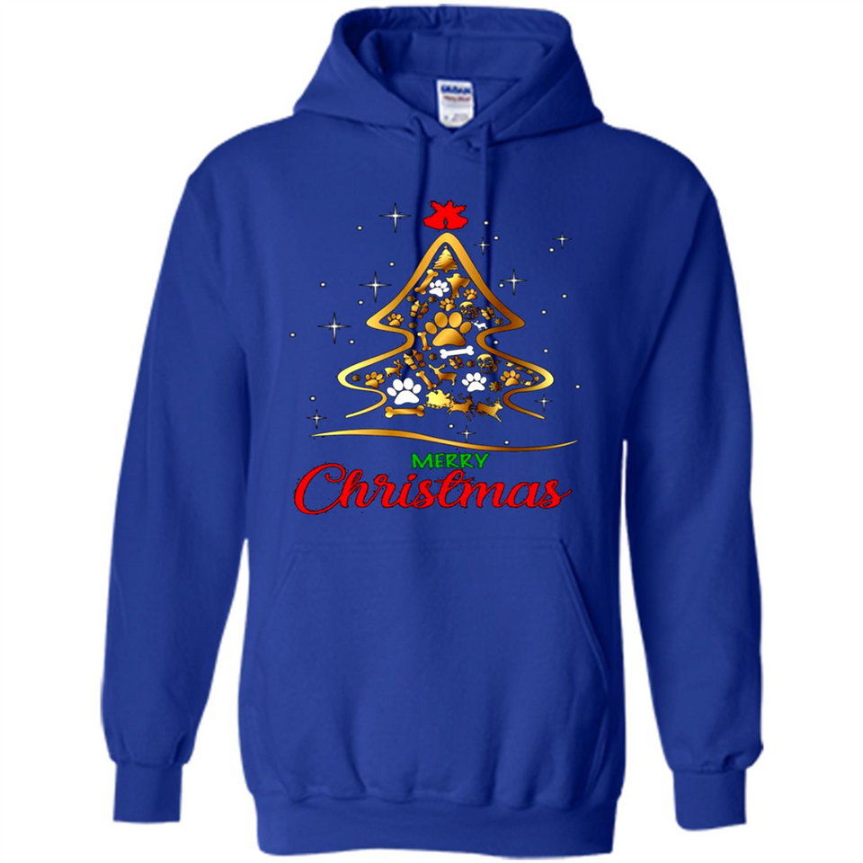 Merry Christmas Dogs Christmas Tree sweater PINGPONG