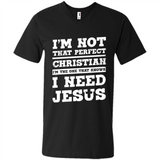 I'm The One That Known I Need Jesus - Men's V-Neck