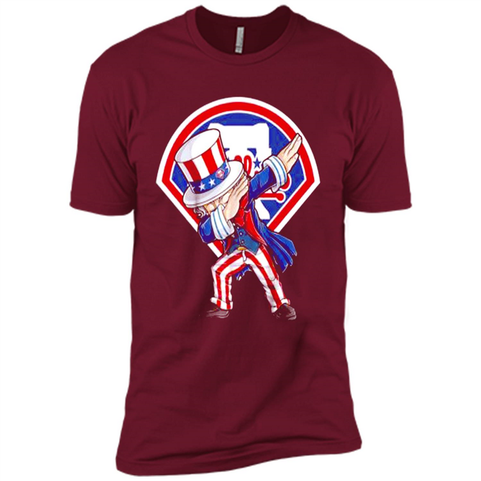 MLB PHILADELPHIA PHILLIES UNCLE SAM DABBING INDEPENDENCE DAY