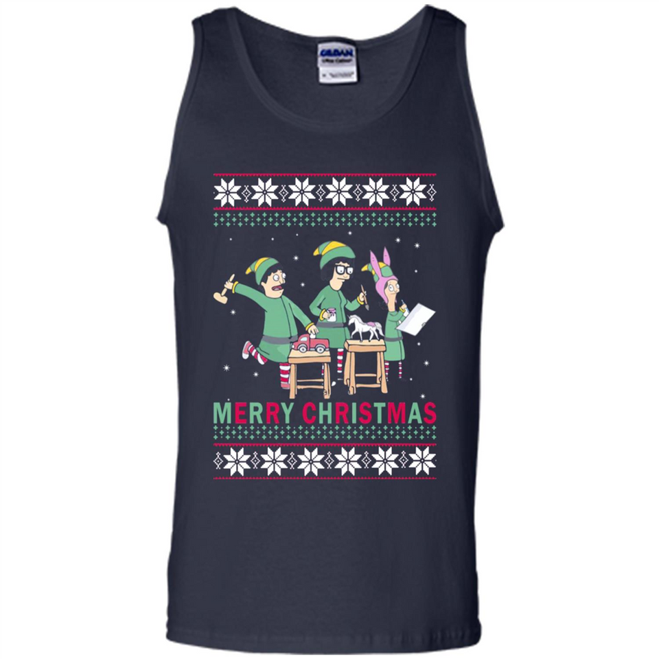 Bob’s burgers Elf Merry Christmas - Tank Top