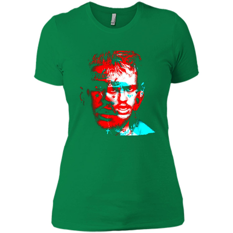 Lil Peep Rapper Fan Wear Shirt Ladies' Boyfriend Shirt - Ladies' Boyfriend T-Shirt