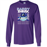 Police Daddy Shark Blue Line Tee