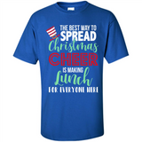 Spread Christmas Cheer Lunch Family Xmas Gift Ls - Shirt