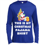 This is My Christmas Pajama Shirt - Santa Bear Tree Gift Tee
