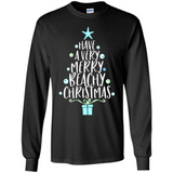 Have A Very Merry Beachy Xmas Vacation - Long Sleeve T-Shirt