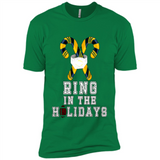 Indiana Holiday Christmas Tshirt For Sports Fans