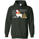Llama Tis the season to be slothy Christmas sweatshirt PINGPONG - Hoodie