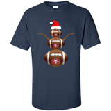 San Francisco 49ers NFL Dabbing Snowman Xmas