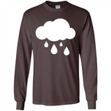 Rain Graphic Funny Black mugs PINGPONG - Long Sleeve T-Shirt