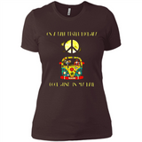 Peace-On A Dark Desert Highway Cool Wind In My Hair Shirt PINGPONG - Ladies' Boyfriend T-Shirt