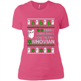 Merry Christmas You Filthy Whovian ugly sweater PINGPONG