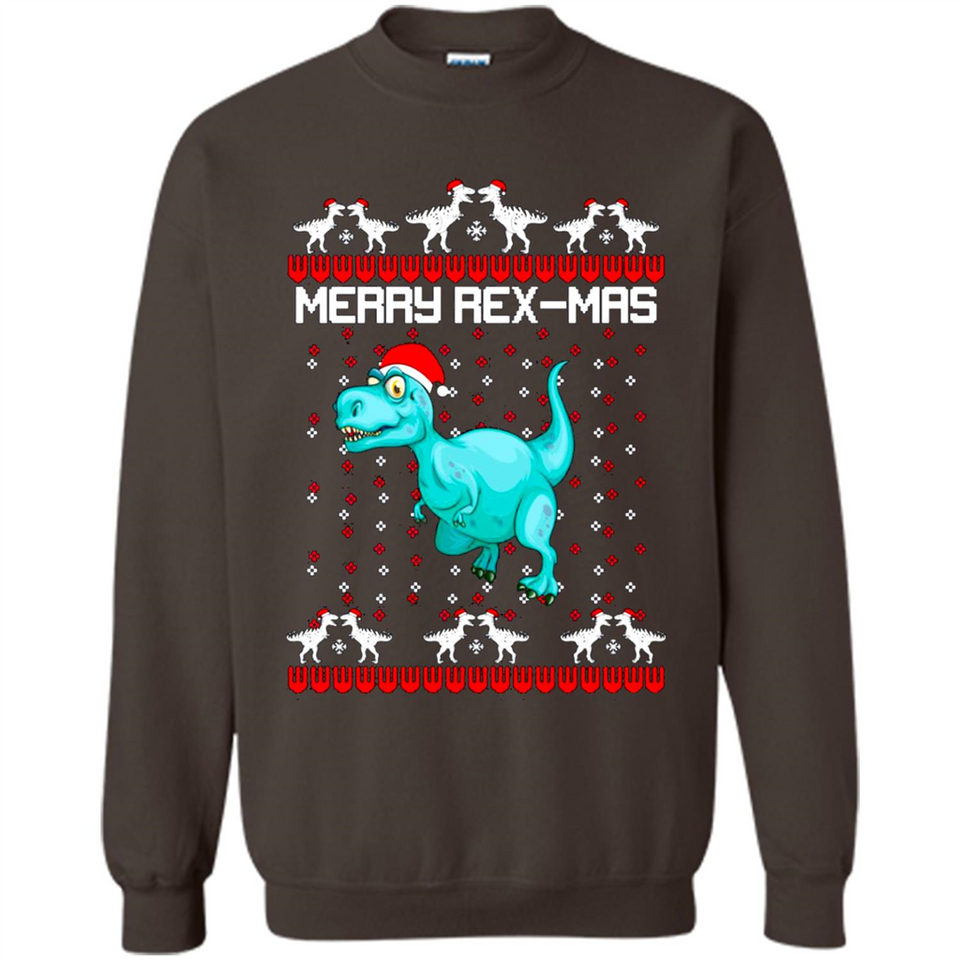 Merry Rexmas Christmas Sweatshirt PINGPONG