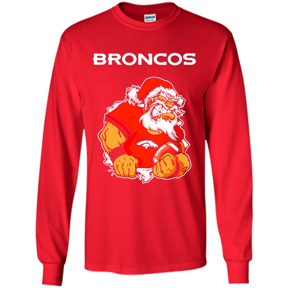 Grumpy Santa Claus Broncos Denver Football Team PINGPONG