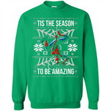 Marvel Spider Man Tis The Season To Be Amazing Ugly Christmas Mug PINGPONG - Sweatshirt