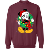 Mickey Mouse Merry Christmas Disney Sweatshirt - Sweatshirt