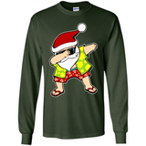 Dabbing Santa Christmas In July 1 - Long Sleeve T-Shirt