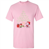 Snoopy Merry Christmas with Christmas tree T-Shirt - Shirt